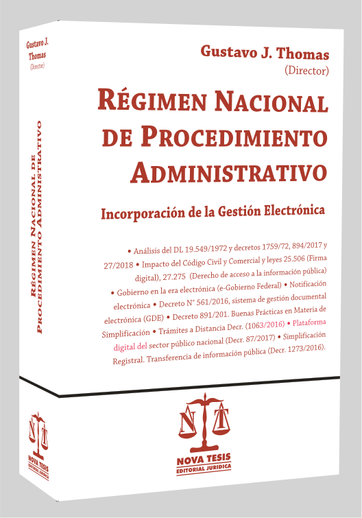 Rgimen Nacional de Procedimiento Administrativo